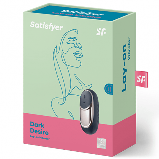 Satisfyer Dark Desire - Dark Blue, Brass - FifthGate