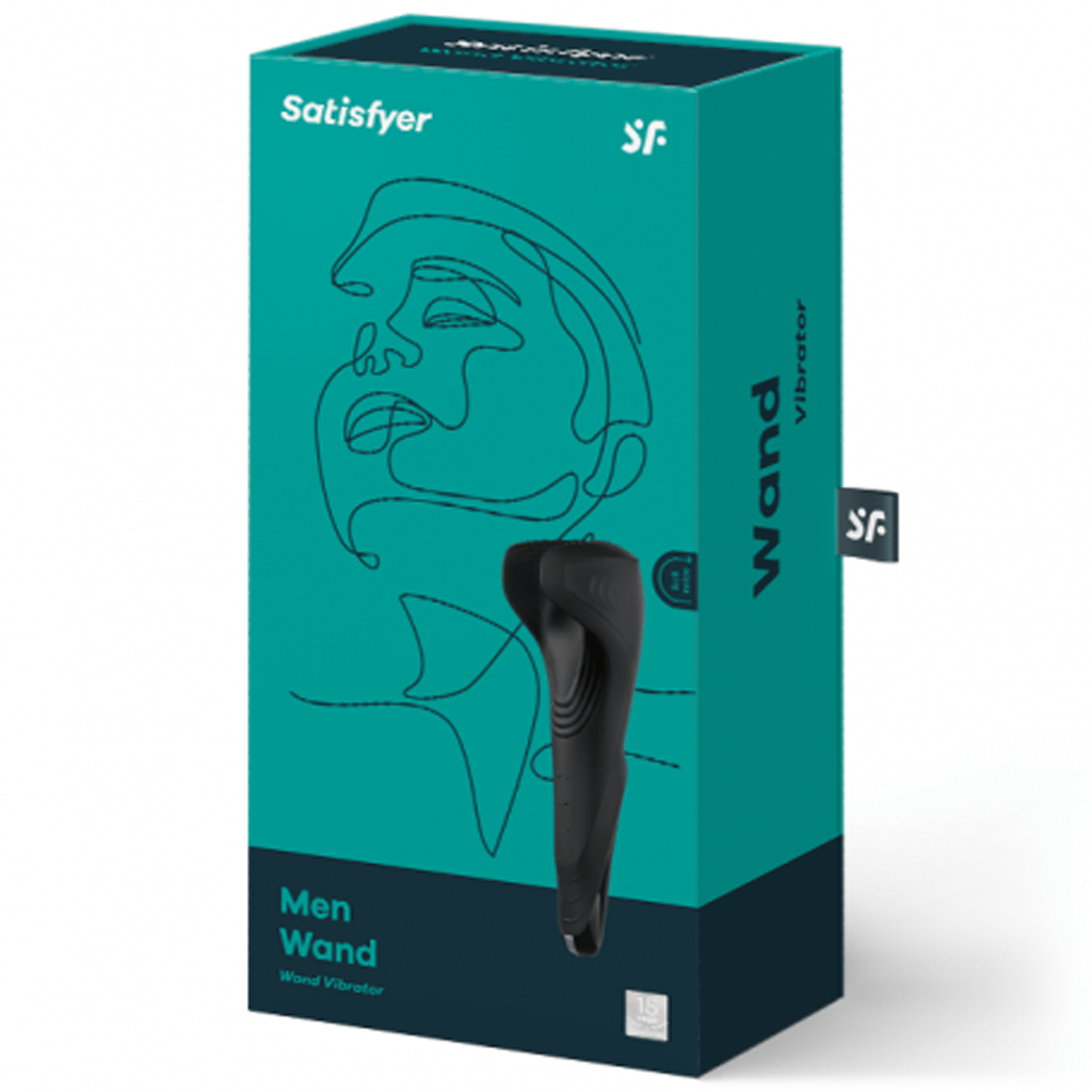 Satisfyer Men Wand - Black - FifthGate