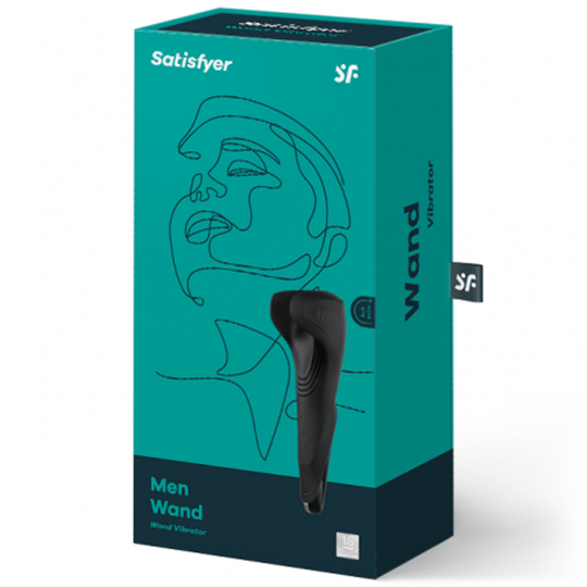Satisfyer Men Wand - Black - FifthGate