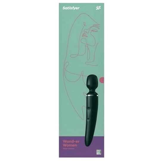 Satisfyer Wand-er Women - Black/Gold - FifthGate
