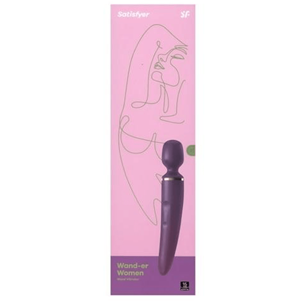 Satisfyer Wand-er Women - Purple, Gold - FifthGate