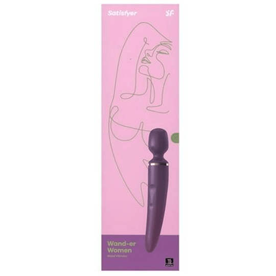 Satisfyer Wand-er Women - Purple, Gold - FifthGate