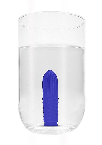 Shots Toys Elegance Lush Turbo Rechargeable Bullet Vibrator Blue - FifthGate