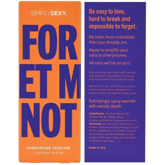 FORGET ME NOT Pheromone Infused Perfume - Forget Me Not 0.3oz | 9.2mL - FifthGate