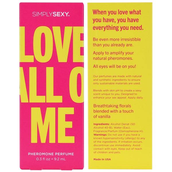 LOVE ALL OF ME Pheromone Infused Perfume - Love All Of Me 0.3oz | 9.2mL - FifthGate