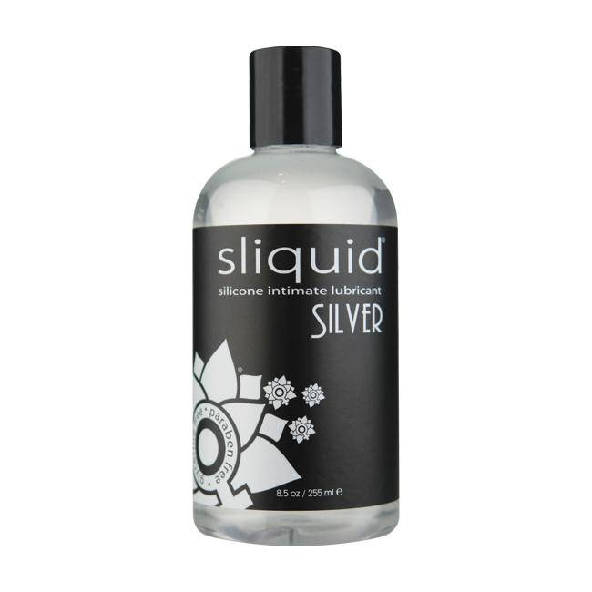 Sliquid Silver Silicone lubricant 8.5oz - FifthGate
