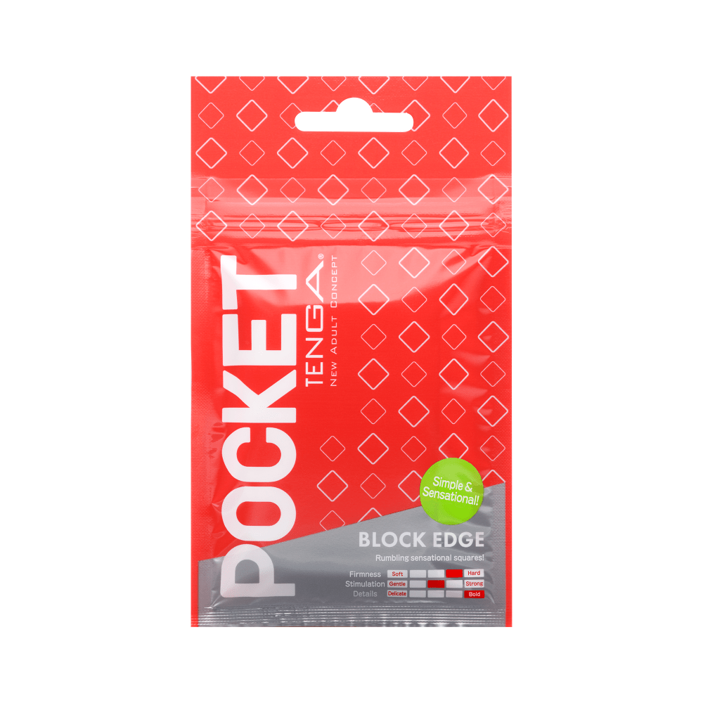 POCKET TENGA BLOCK EDGE - FifthGate