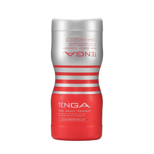 Tenga Dual Sensation Cup Regular Male Masturbator - FifthGate