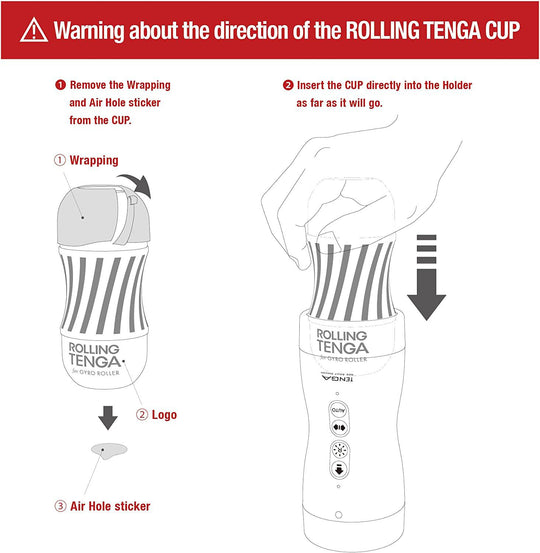 TENGA VACUUM GYRO ROLLER - FifthGate