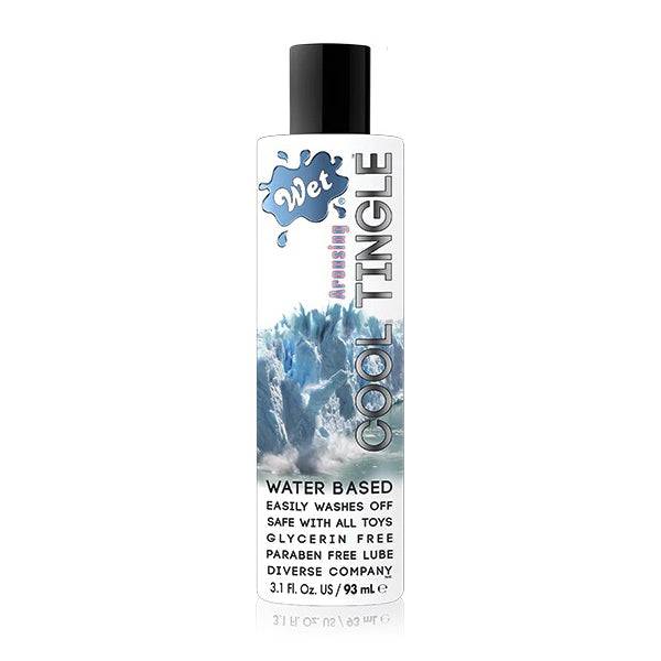 Wet® Cool Tingle Water Based 3.1 Fl. Oz./93mL - FifthGate