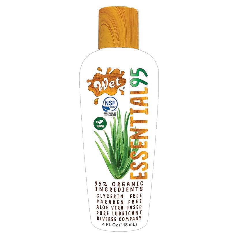 Wet® Essential95™ Certified 95% Organic Lubricant 4 Fl. Oz./120mL - FifthGate