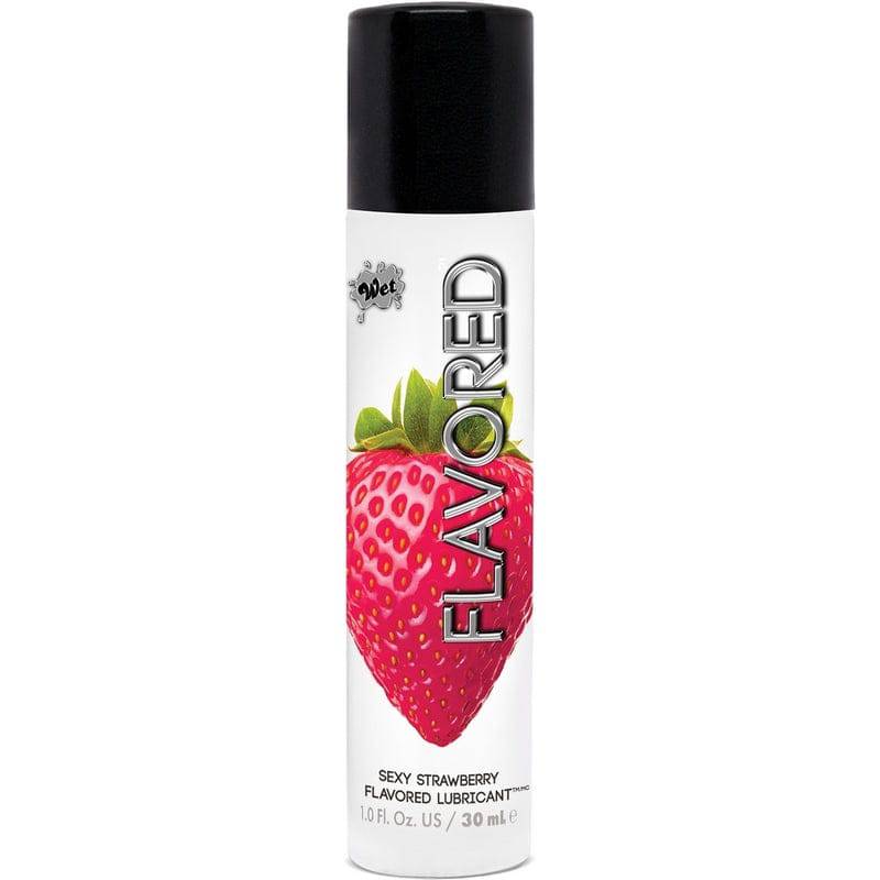 Wet® Flavored™ Sexy Strawberry 1 Fl. Oz./30mL - FifthGate
