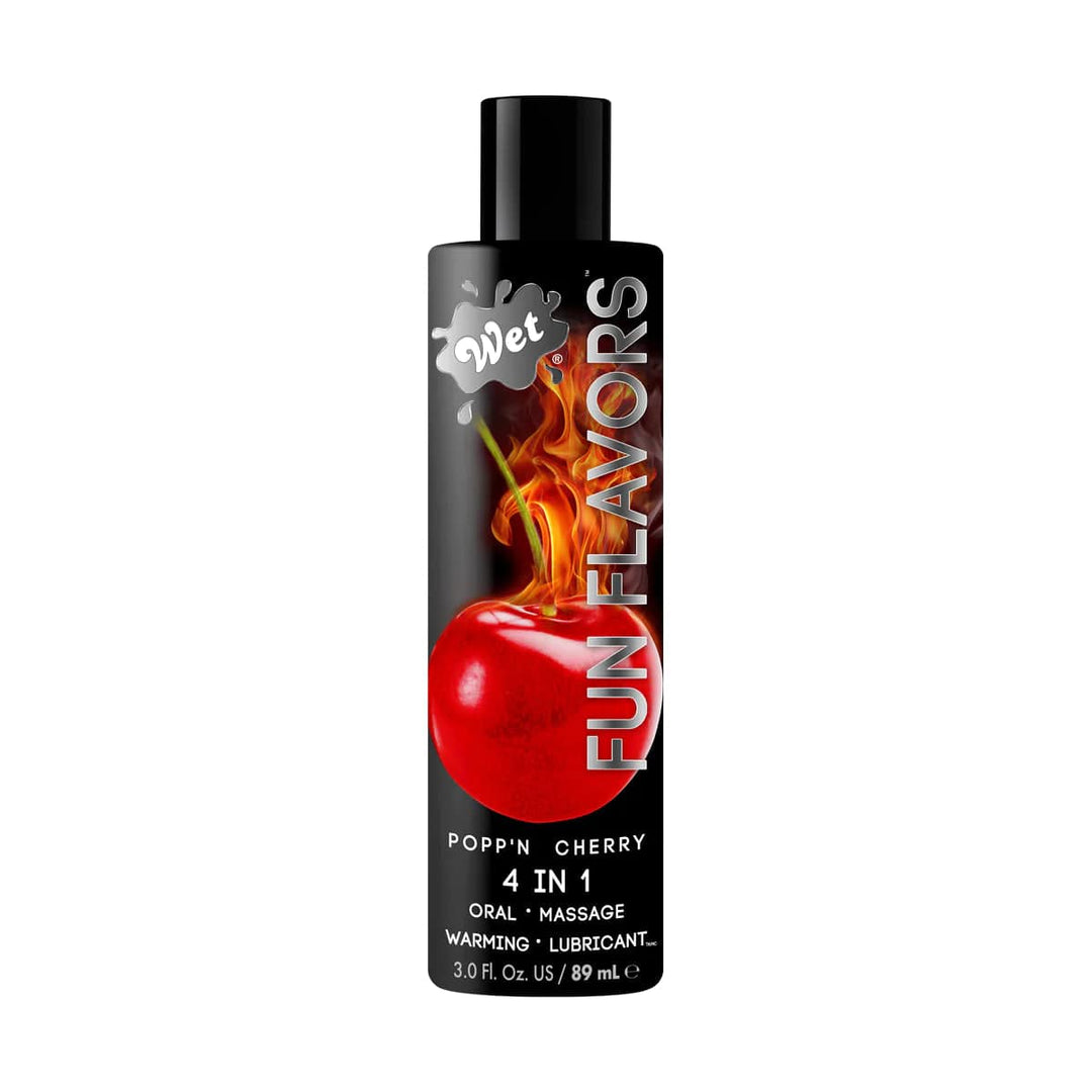 Wet Fun Flavors Popp'n Cherry 4 in 1 3oz - FifthGate