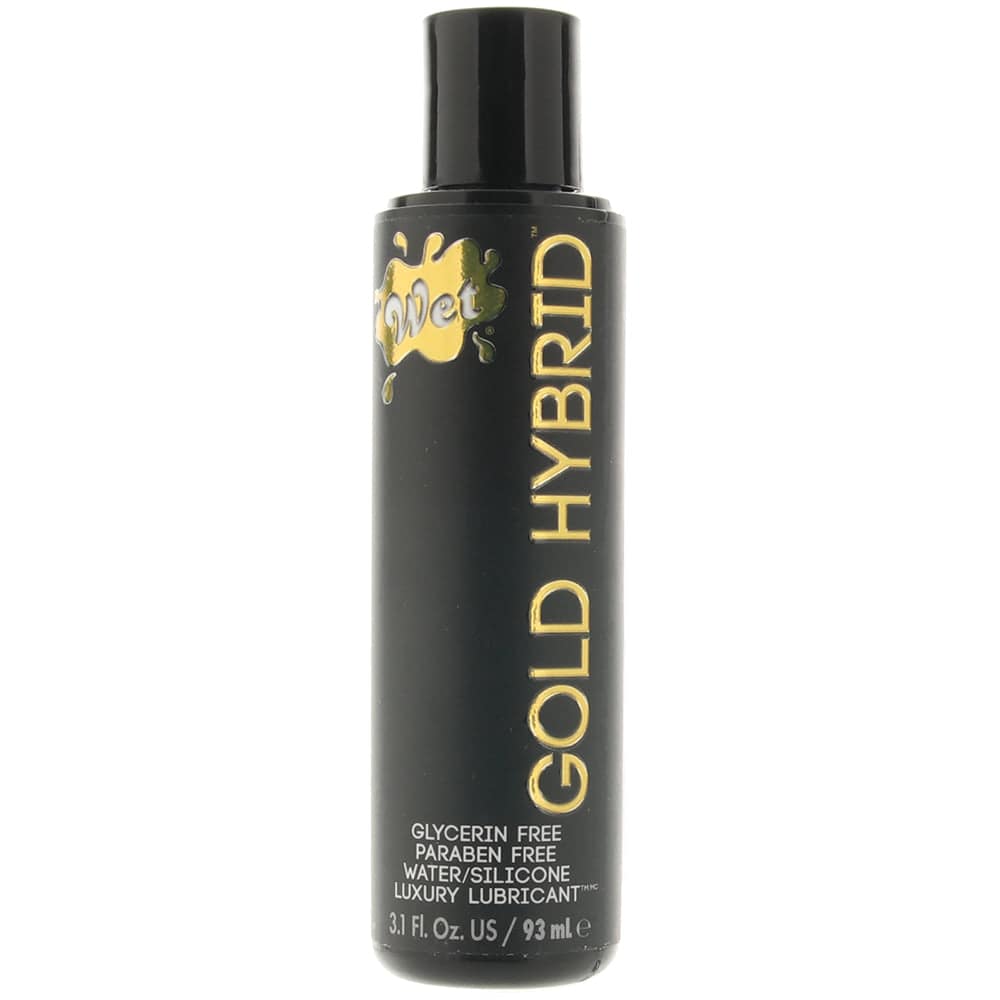 Wet® Gold Hybrid Water Silicone Blend 3.1 Fl. Oz./93mL - FifthGate