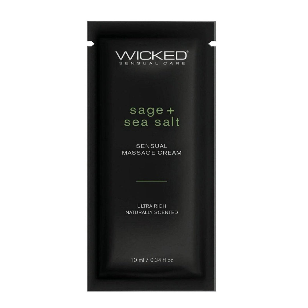 Sage + Sea Salt Massage Cream .34 oz - FifthGate