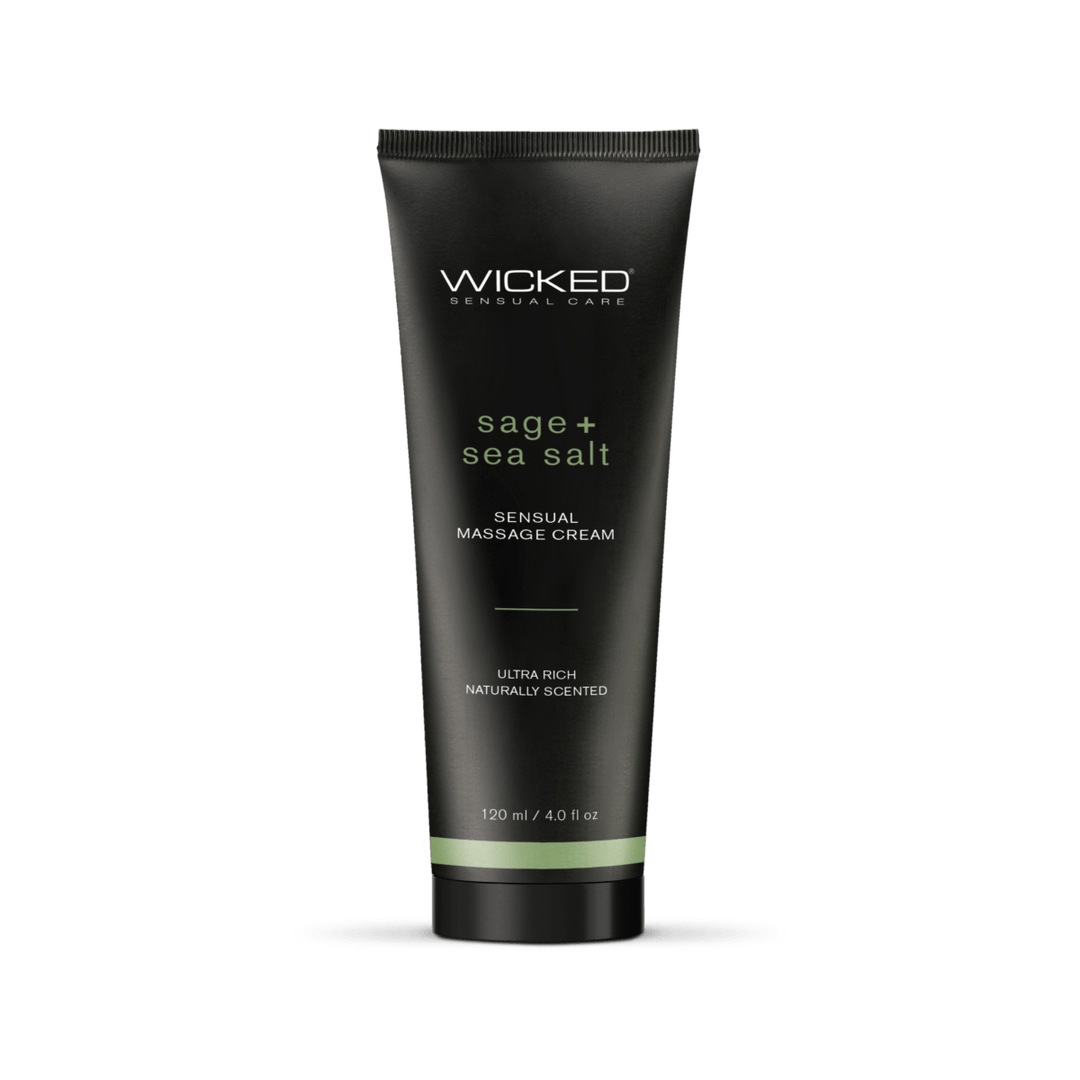 Sage + Sea Salt Massage Cream 4oz - FifthGate