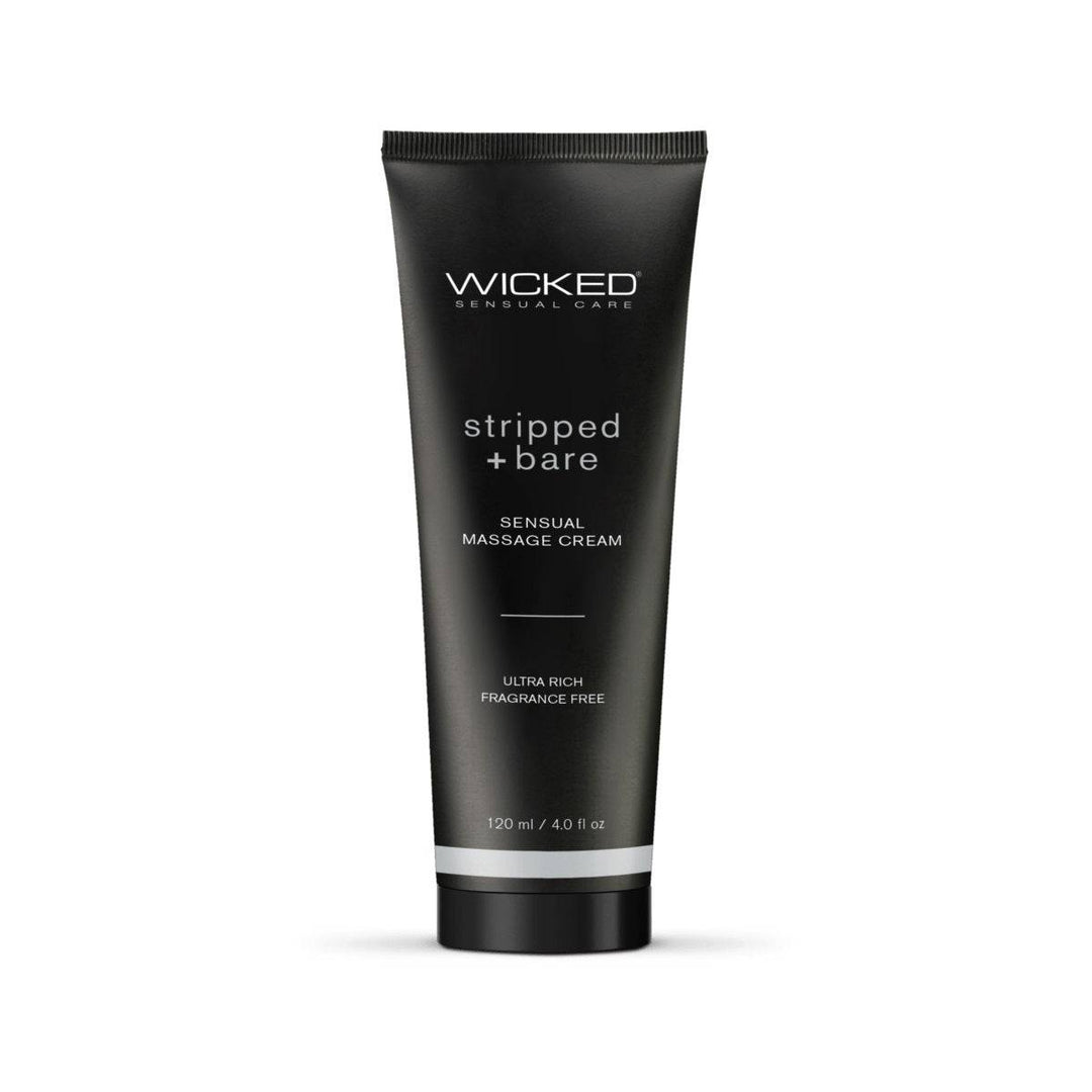 Stripped + Bare Massage Cream 4 oz - FifthGate