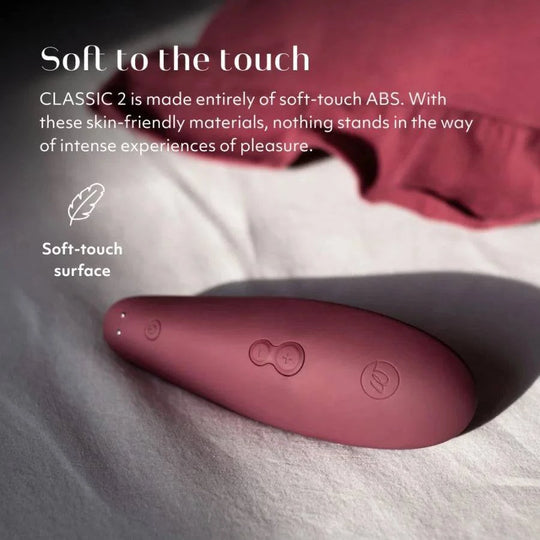 Classic 2 Clitoral Stimulator - Bordeaux - FifthGate
