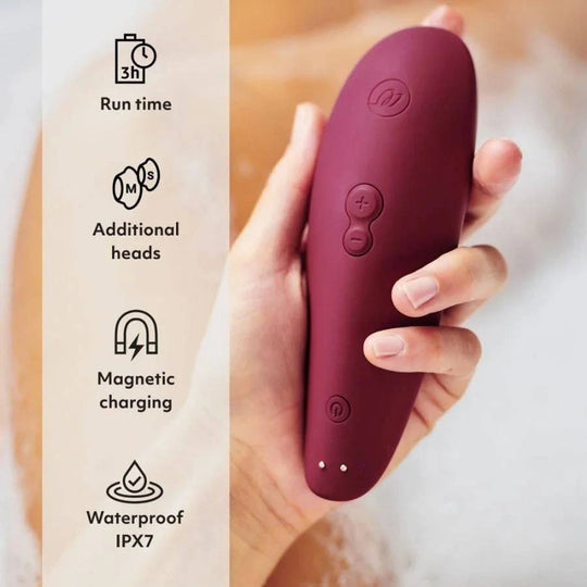 Classic 2 Clitoral Stimulator - Bordeaux - FifthGate