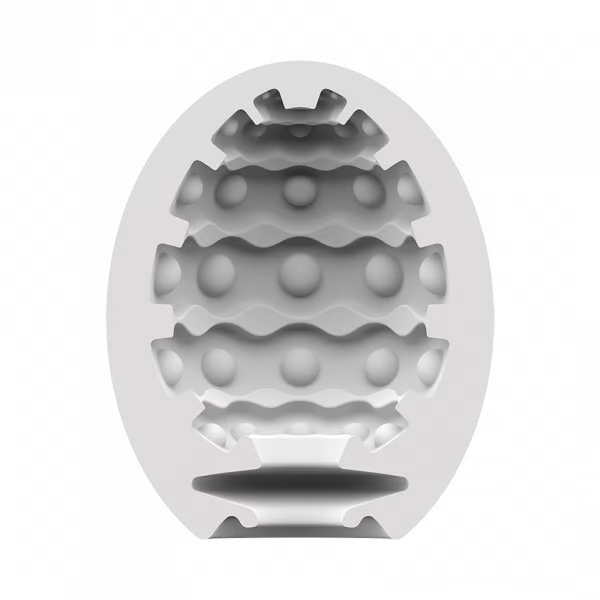 Satisfyer Masturbator Egg 3er Set (Bubble) Violet - FifthGate