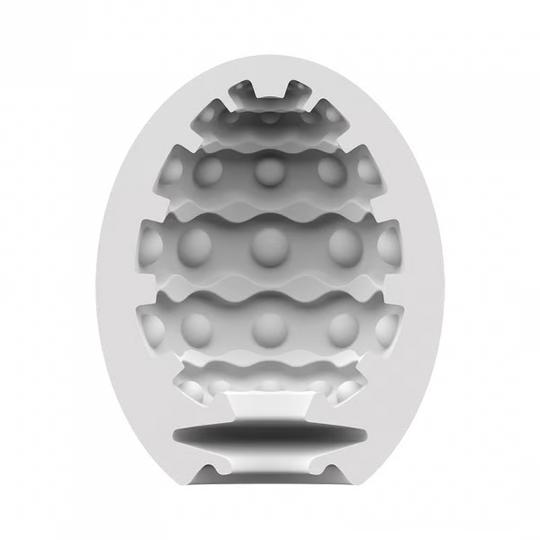 Satisfyer Masturbator Egg 3er Set (Bubble) Violet - FifthGate